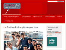 Tablet Screenshot of dialogon.fr